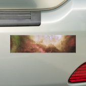 Eerie geest in Carina Nebula Bumpersticker (Op auto)