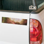 Eerie geest in Carina Nebula Bumpersticker (Op Truck)