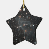 Eerie geest in Carina Nebula Keramisch Ornament (Links)