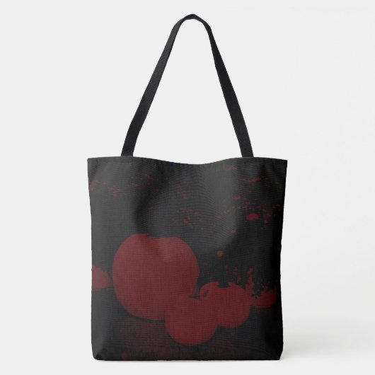 Eerie Glows Pumpkins on a Tote Bag (Achterkant)
