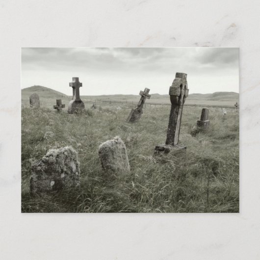 Eerie Gravesite Briefkaart (Voorkant)