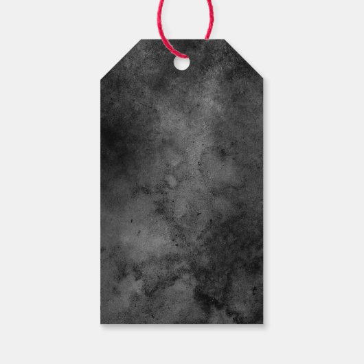 Eerie griezelig popje bang Halloween Cadeaulabel (Achterkant)