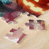Eerie Halloween Night Waterverf Legpuzzel (Zijkant)