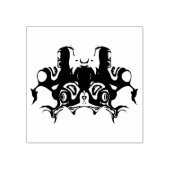 Eerie joker 1 rubberstempel (Afrduk)