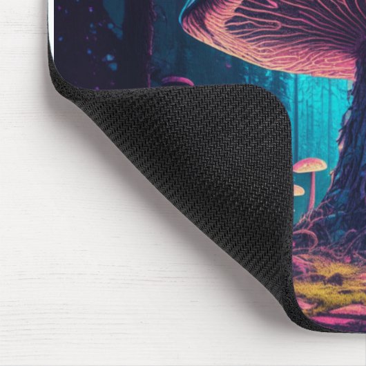 Eerie Magische Reuzenpaddestoel in bos Muismat (Hoek)