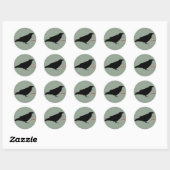 Eerie Raven Sticker Seal (Vel)