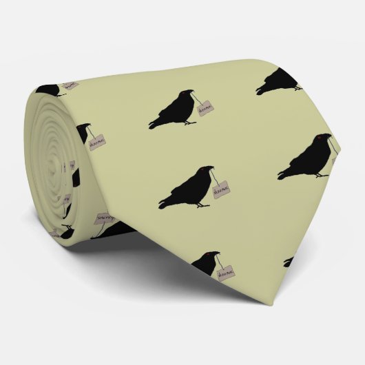 Eerie Raven Stropdas (Opgerold)