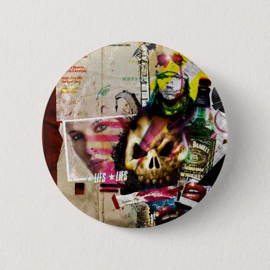 EERIE RONDE BUTTON 5,7 CM (Voorkant)