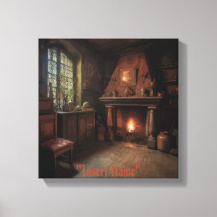 Eerie Seclusion Canvas Afdruk