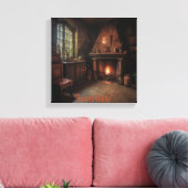 Eerie Seclusion Canvas Afdruk (Insitu (Woonkamer))