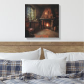 Eerie Seclusion Canvas Afdruk (Insitu (Slaapkamer))