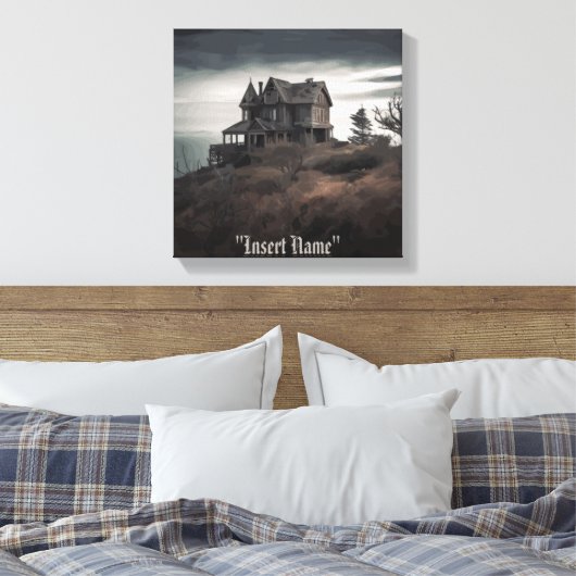 Eerie Seclusion Canvas Afdruk (Insitu (Slaapkamer))