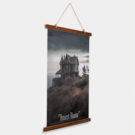 Eerie Seclusion Hangend Wandkleed (Gebogen)