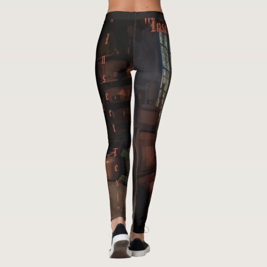 Eerie Seclusion Leggings (Achterkant)