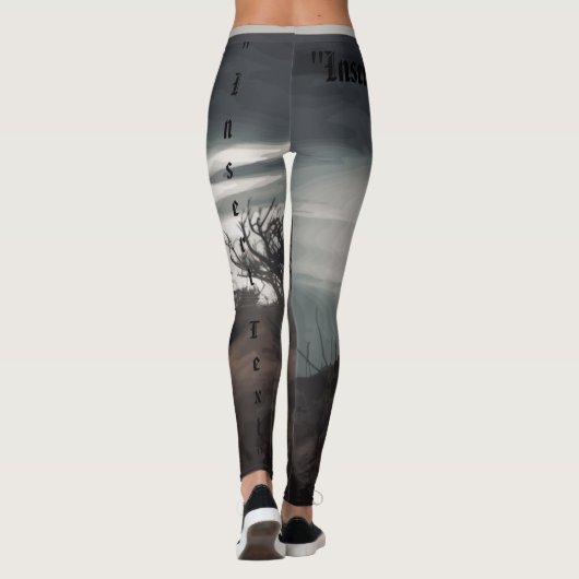 Eerie Seclusion Leggings (Achterkant)