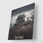 Eerie Seclusion Vierkante Klok (Hoek)