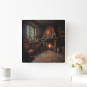 Eerie Seclusion Vierkante Klok (Huis)