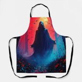 Eerie Shadow in Crimson Woods Design Schort (Voorkant)