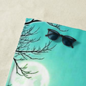 Eerie Victoriaans Mansion Moonlight Strandlaken (In situ)