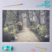 Eerie Victoriaans Tuinpad Decoupage Tissue Paper Tissuepapier (Craft)