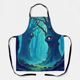 Eerie Woodland Eyes Schort