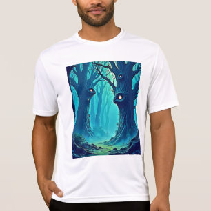 Eerie Woodland Eyes T-shirt