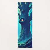 Eerie Woodland Eyes Yogamat (Voorkant)