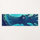 Eerie Woodland Eyes Yogamat (Voorkant (horizontaal))