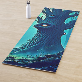 Eerie Woodland Eyes Yogamat