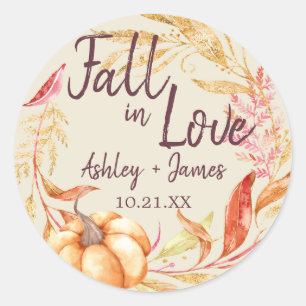 Eerlijk Antiek Witte Trouw Monogram Klassiek Ronde Sticker