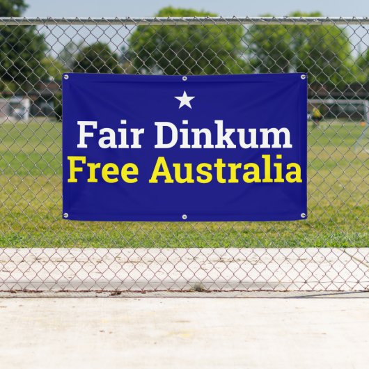 Eerlijk Australië Vrij Banner (Insitu)