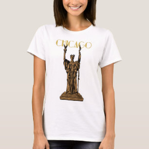 Eerlijk beeld van de republiek op de wereldschaal  t-shirt