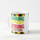 Eerlijk eer aan het verleden, dat de toekomstige J Koffiemok (Voorkant links)