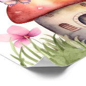 Eerlijk eerstejaars betoverend boswelkom poster (Hoek)