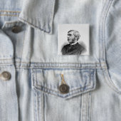 Eerlijk geachte George J. Goschen Vierkante Button 5,1 Cm (In situ)