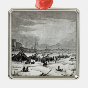 Eerlijk gehouden op de Theems Metalen Ornament