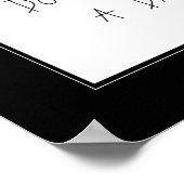 Eerlijk gezegd geef ik geen Dam - Wall Decor Poster (Hoek)
