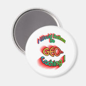 Eerlijk gezegd: "Geocaching" Magneet (Voorkant / Achterkant)