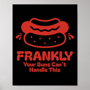 Eerlijk gezegd kunnen je konijnen deze grappige ho poster