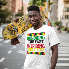 Eerlijk het verleden respecteren door de toekomst  t-shirt