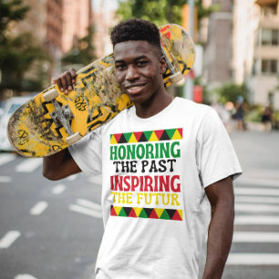 Eerlijk het verleden respecteren door de toekomst  t-shirt