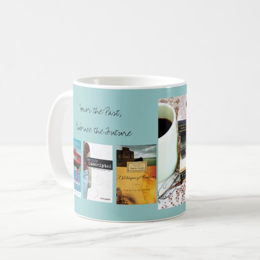 Eerlijk het verleden, schrap de Toekomstige Mok (Voorkant links)