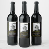 Eerlijk leraar cadeau geniet van dit flesje wijn etiket (Flessen)