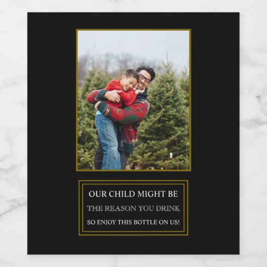 Eerlijk leraar cadeau geniet van dit flesje wijn etiket (Enkel label)