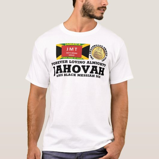 EERLIJK LIEFHEBBEND JAHOVAH Heren Basic T-Shirt (Voorkant)