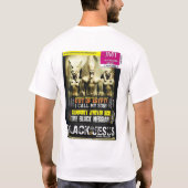 EERLIJK LIEFHEBBEND JAHOVAH Heren Basic T-Shirt (Achterkant)
