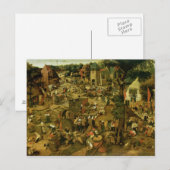 Eerlijk met een theatervoorstelling, 1562 briefkaart (Voorkant / Achterkant)