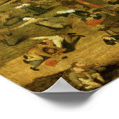 Eerlijk met een theatervoorstelling, 1562 poster (Hoek)