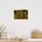 Eerlijk met een theatervoorstelling, 1562 poster (Keuken)