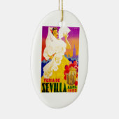 Eerlijk Poster Sevilla april 1955 Keramisch Ornament (Rechts)